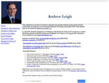 Tablet Screenshot of andrewleigh.org